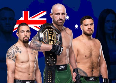 what time is the ufc australia